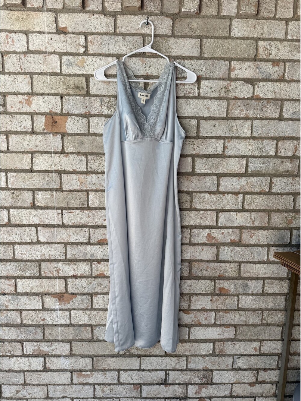 Open Edit Dress Blue Size L
